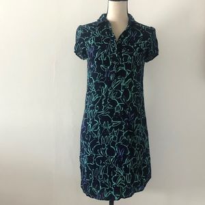 Maeve Anthropologie Bunny Print Dress Size 0